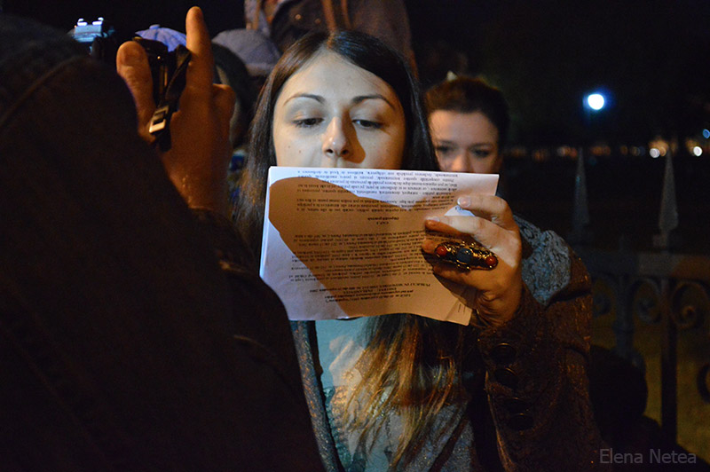 AZI în fața Camerei Deputaților pentru Roșia Montană! 7 noiembrie 2013